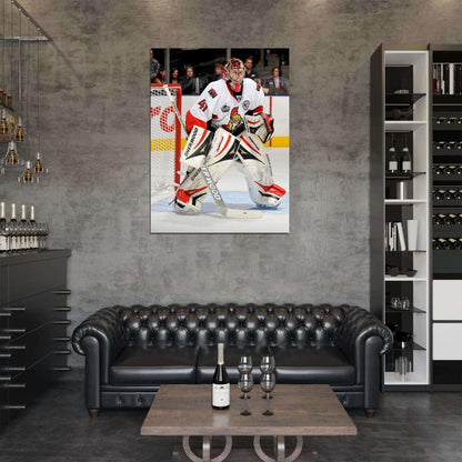 Craig Anderson Goaltender Hockey Sport Wall Art Print Poster