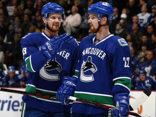 Henrik Daniel Sedin Brothers Hockey Sport Wall Art Print Poster
