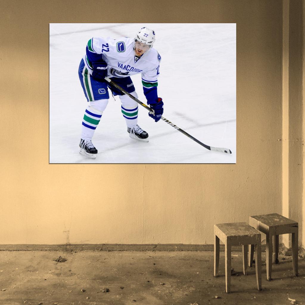 Daniel Sedin Hockey Sport Wall Art Print Poster