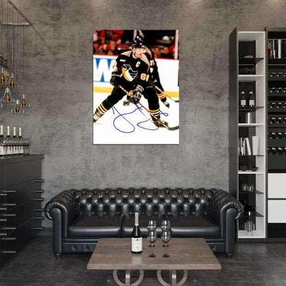 Darius Kasparaitis Signature Hockey Sport Wall Art Print Poster