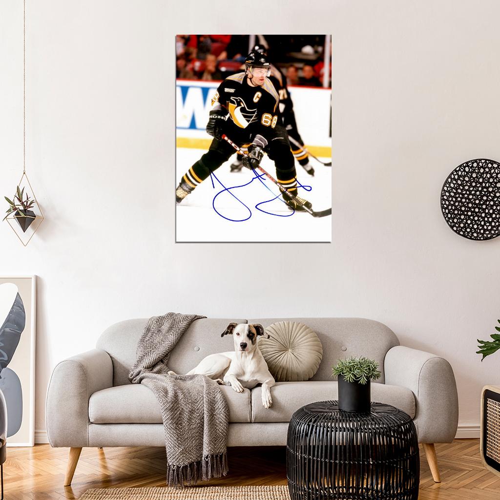 Darius Kasparaitis Signature Hockey Sport Wall Art Print Poster