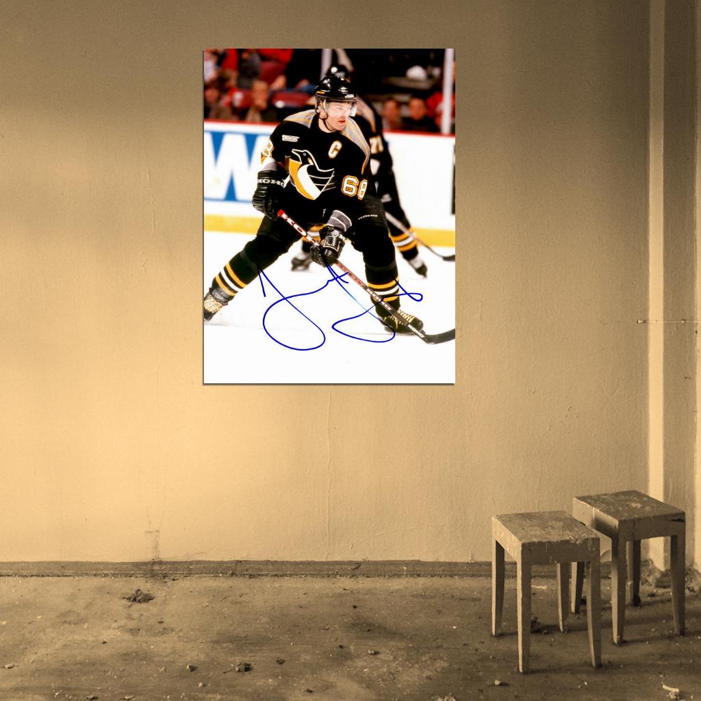 Darius Kasparaitis Signature Hockey Sport Wall Art Print Poster