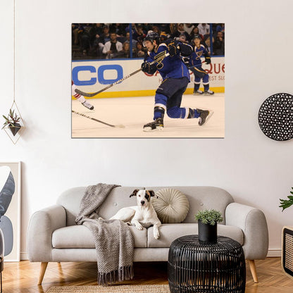 David Backes Hockey Sport Wall Art Print Poster