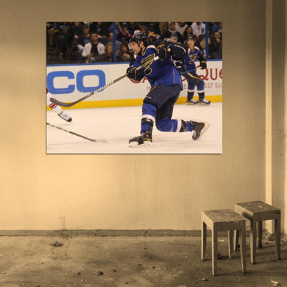 David Backes Hockey Sport Wall Art Print Poster