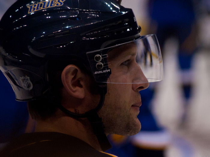 David Anthony Backes Hockey Sport Wall Art Print Poster