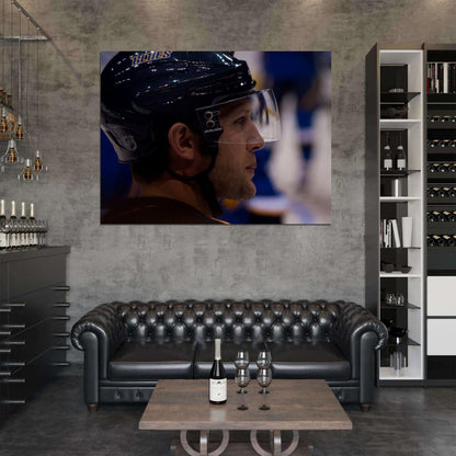 David Anthony Backes Hockey Sport Wall Art Print Poster