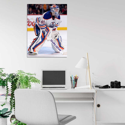 Devan Dubnyk Goaltender Hockey Sport Wall Art Print Poster