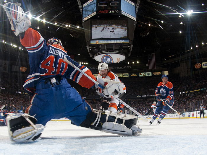 Devan Dubnyk Goaltender Hockey Sport Wall Art Print Poster
