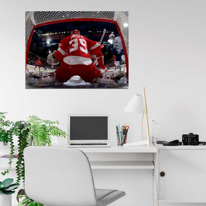 Dominik Hasek Goaltender Hockey Sport Wall Art Print Poster