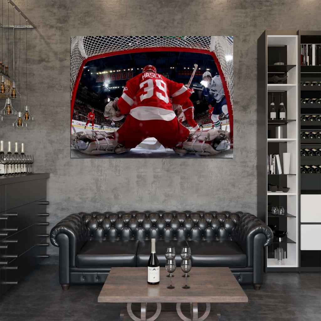 Dominik Hasek Goaltender Hockey Sport Wall Art Print Poster