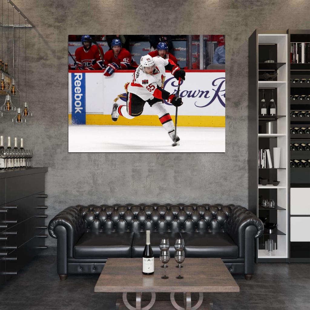 Erik Karlsson Hockey Sport Wall Art Print Poster