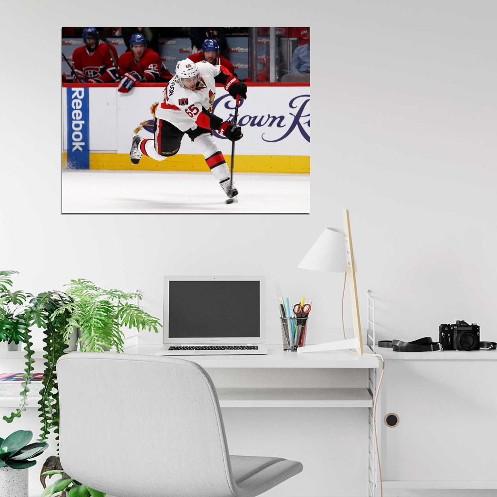 Erik Karlsson Hockey Sport Wall Art Print Poster