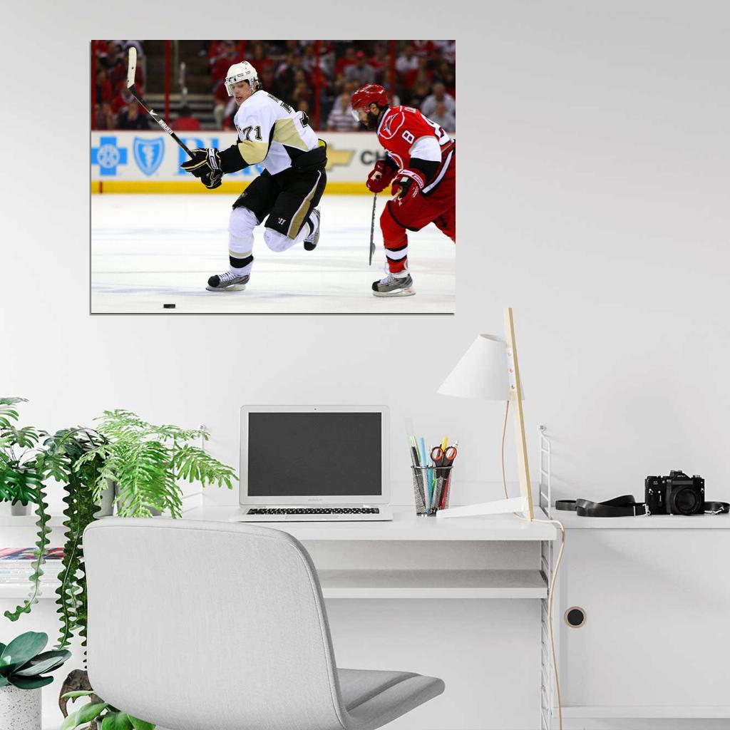 Evgeni Malkin Hockey Sport Wall Art Print Poster