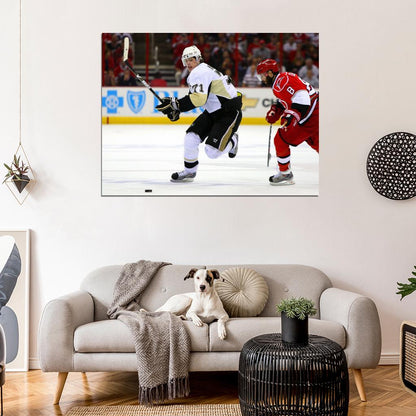 Evgeni Malkin Hockey Sport Wall Art Print Poster