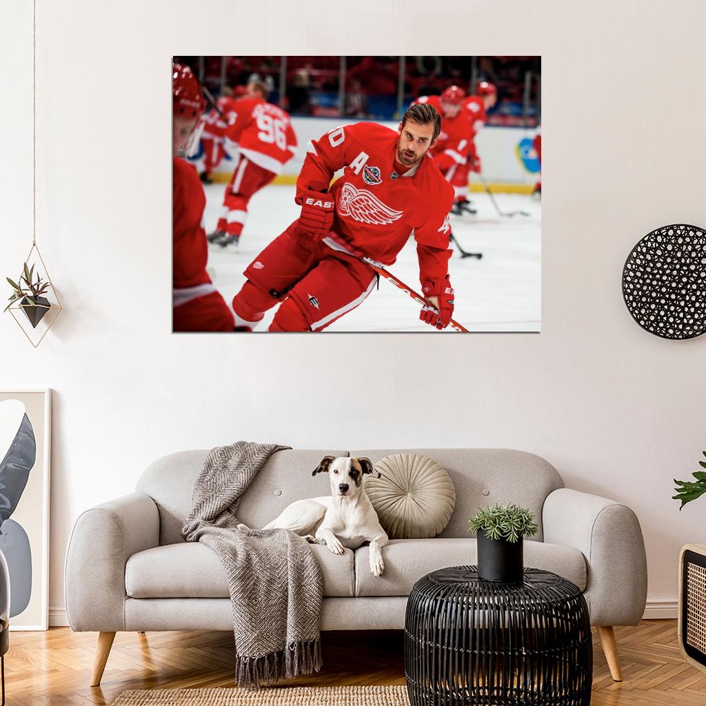 Henrik Zetterberg Hockey Sport Wall Art Print Poster