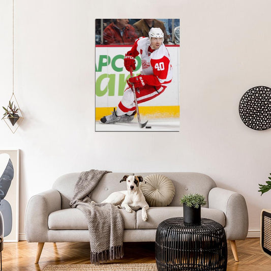 Henrik Zetterberg Hockey Sport Wall Art Print Poster