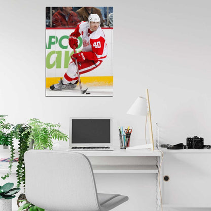 Henrik Zetterberg Hockey Sport Wall Art Print Poster