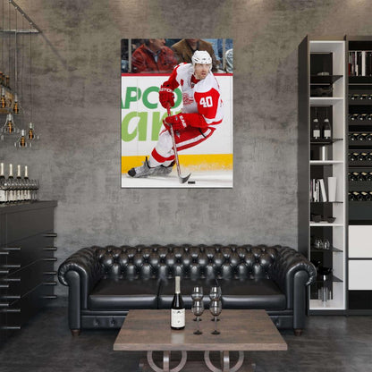 Henrik Zetterberg Hockey Sport Wall Art Print Poster