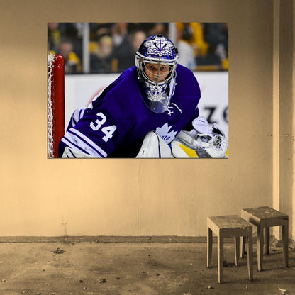 James Reimer Hockey Sport Wall Art Print Poster