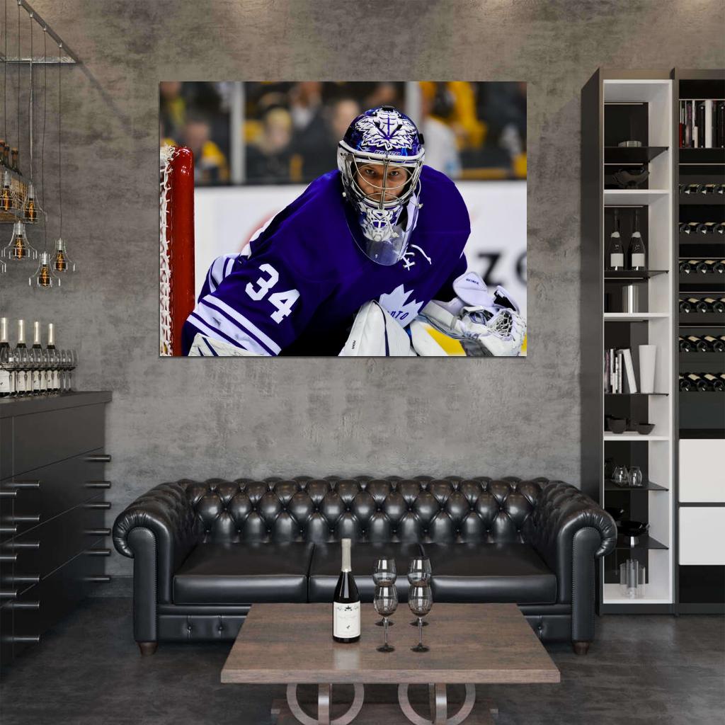 James Reimer Hockey Sport Wall Art Print Poster
