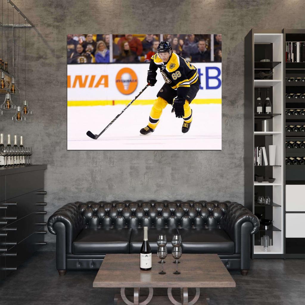 Jaromir Jagr Hockey Sport Wall Art Print Poster