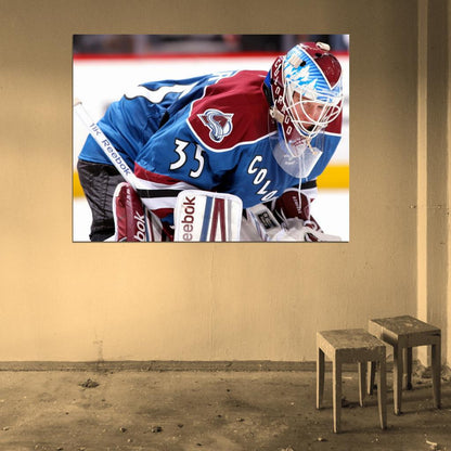 Jean Sebastien Giguere Goaltender Hockey Sport Wall Art Print Poster