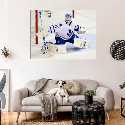 Jonathan Bernier Goaltender Hockey Sport Wall Art Print Poster