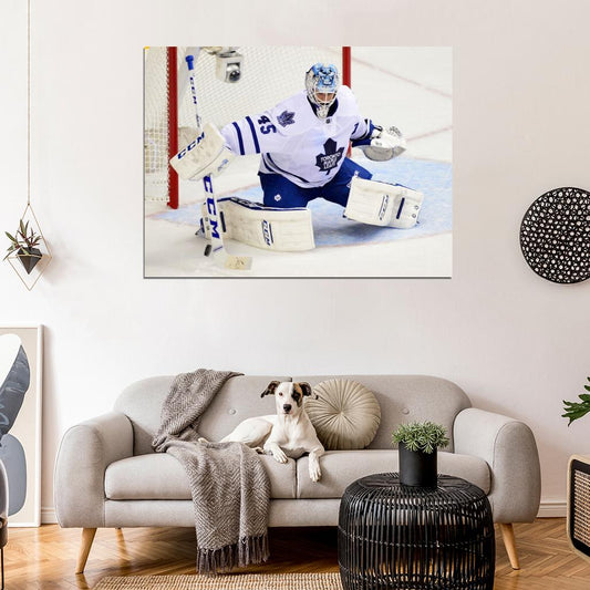Jonathan Bernier Goaltender Hockey Sport Wall Art Print Poster
