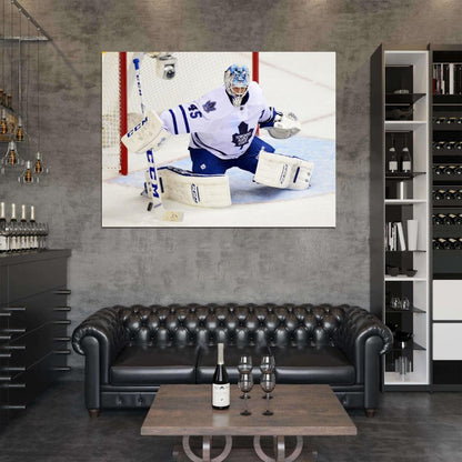 Jonathan Bernier Goaltender Hockey Sport Wall Art Print Poster