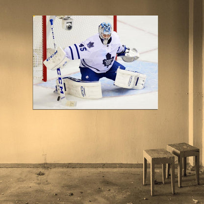 Jonathan Bernier Goaltender Hockey Sport Wall Art Print Poster