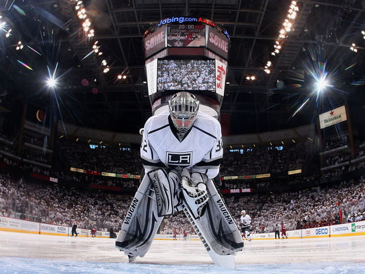 Jonathan Quick Goaltender Hockey Sport Wall Art Print Poster