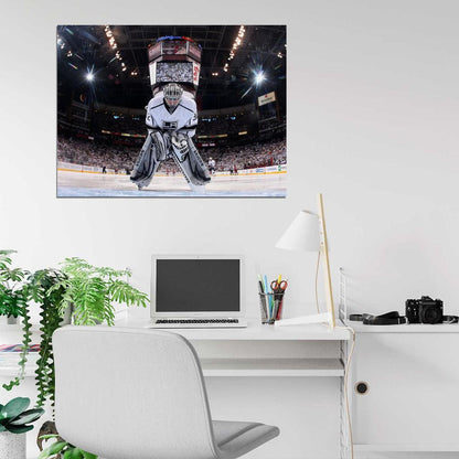 Jonathan Quick Goaltender Hockey Sport Wall Art Print Poster