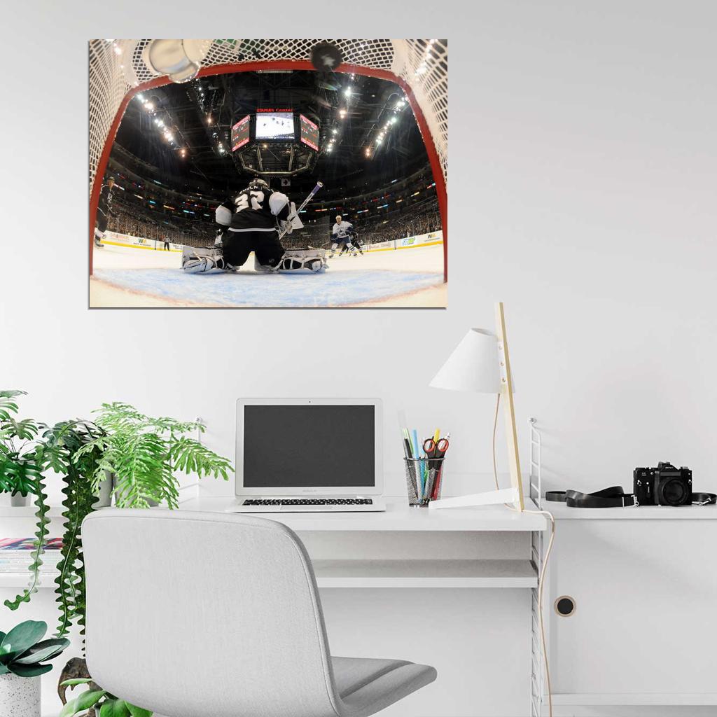 Jonathan Quick Goaltender Hockey Sport Wall Art Print Poster