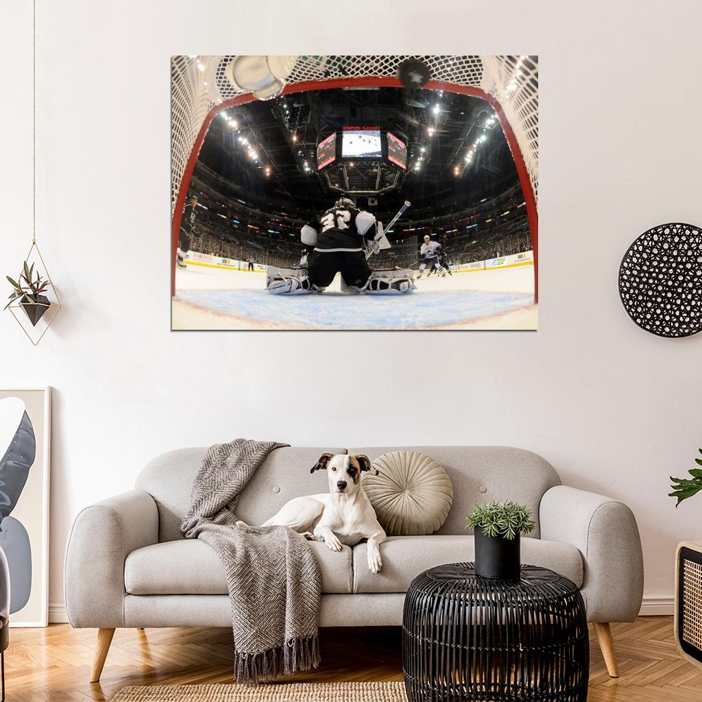 Jonathan Quick Goaltender Hockey Sport Wall Art Print Poster