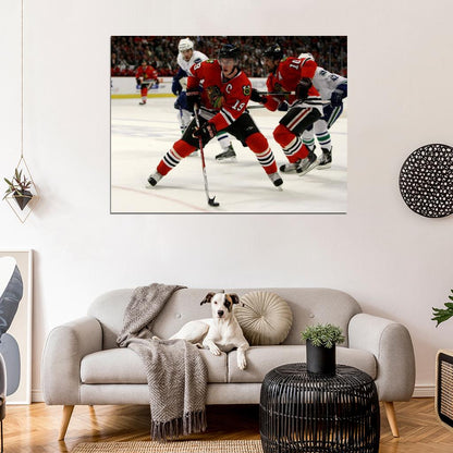 Jonathan Toews Hockey Sport Wall Art Print Poster