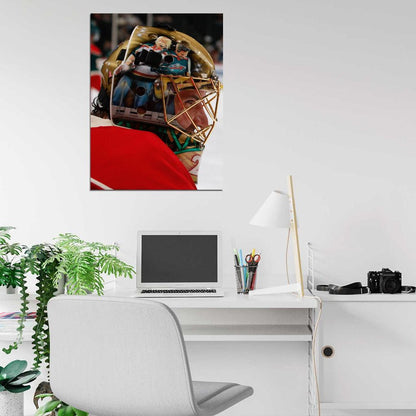 Josh Harding Goaltender Hockey Sport Wall Art Print Poster