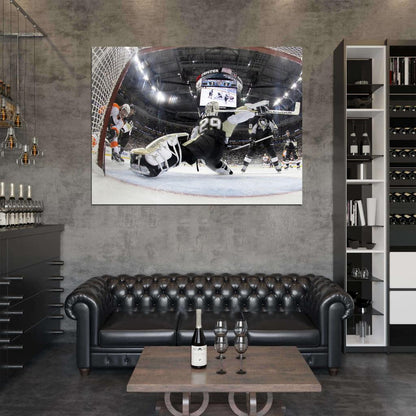 Marc Andre Goaltender Fleury Hockey Sport Wall Art Print Poster