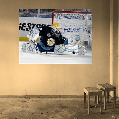Marc Andre Goaltender Hockey Sport Wall Art Print Poster