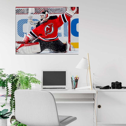 Martin Brodeur Goaltender Hockey Sport Wall Art Print Poster