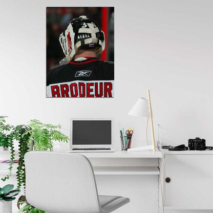 Martin Brodeur Goaltender Hockey Sport Wall Art Print Poster