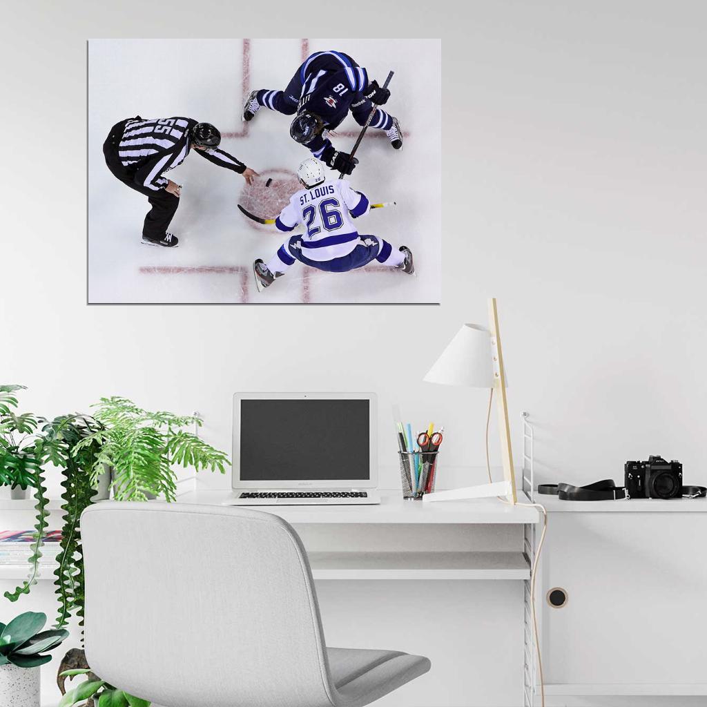 Martin St. Louis Hockey Sport Wall Art Print Poster