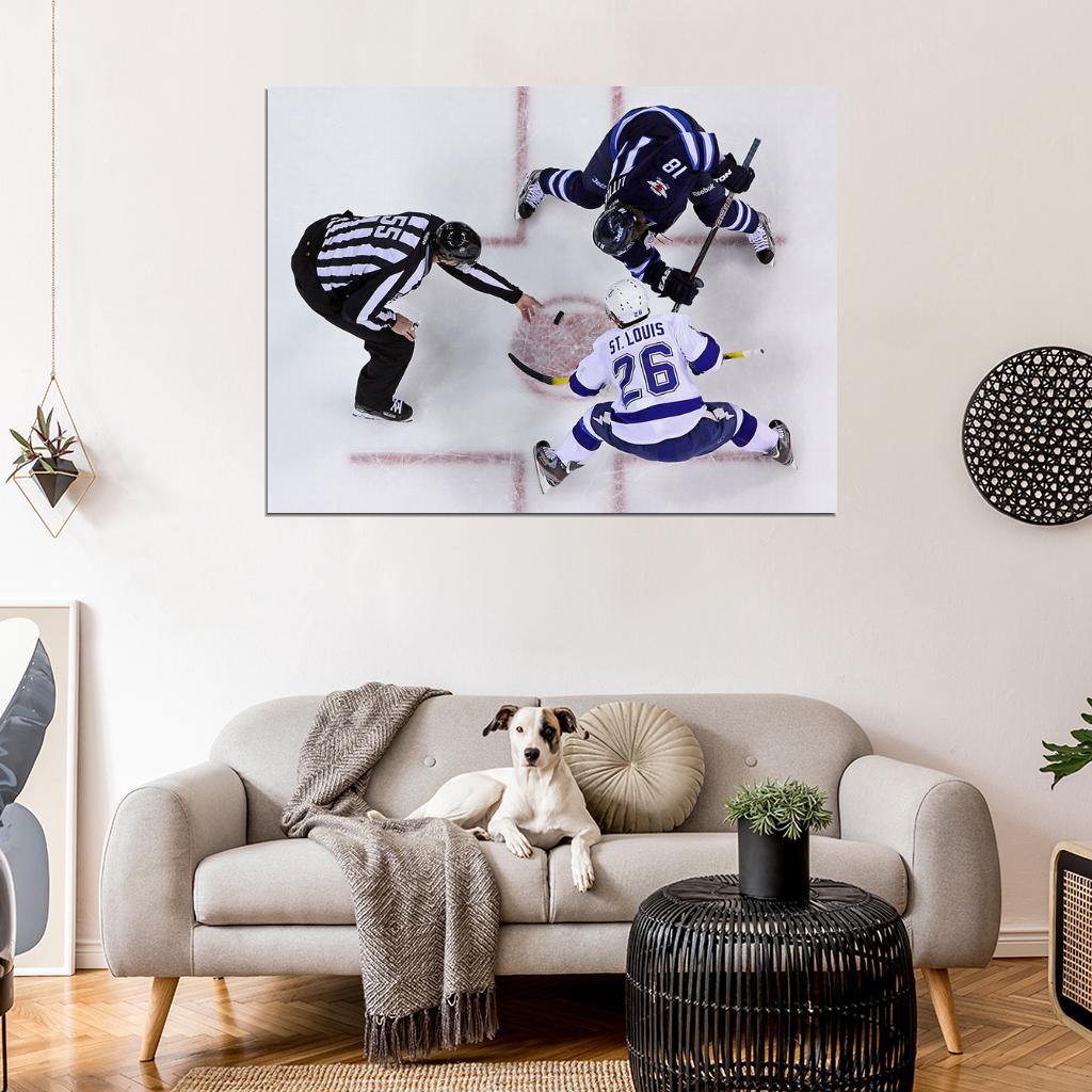 Martin St. Louis Hockey Sport Wall Art Print Poster