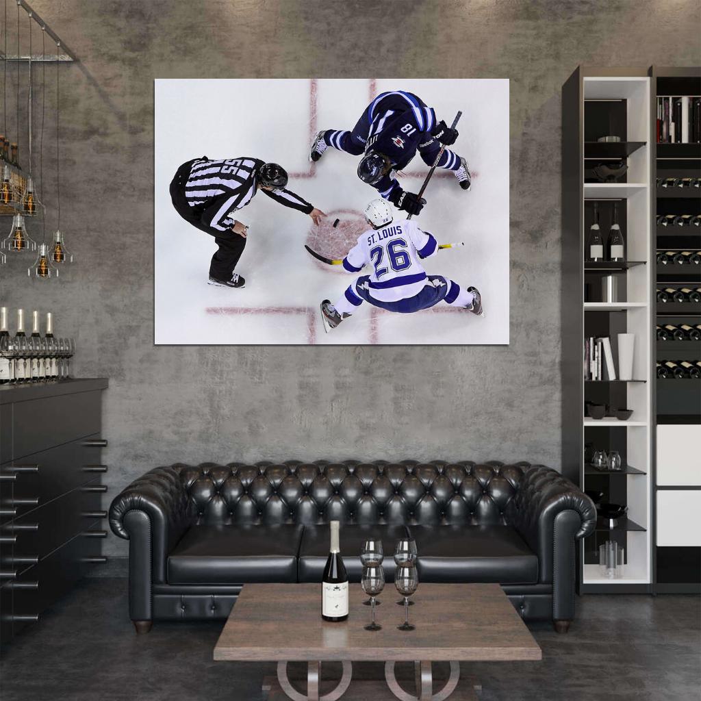 Martin St. Louis Hockey Sport Wall Art Print Poster