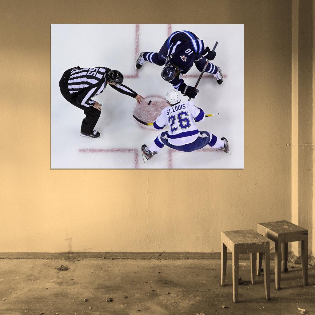 Martin St. Louis Hockey Sport Wall Art Print Poster