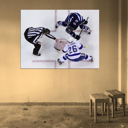 Martin St. Louis Hockey Sport Wall Art Print Poster
