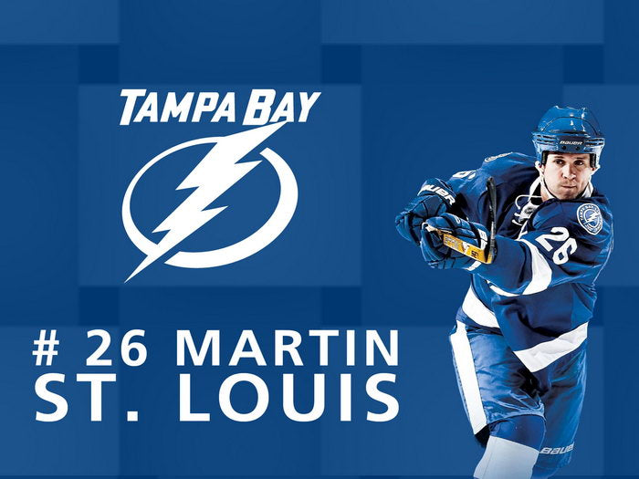 Martin St. Louis Art Hockey Sport Wall Art Print Poster