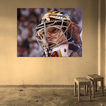 Mike Smith Phoenix Coyotes Goaltender Hockey Sport Wall Art Print Poster