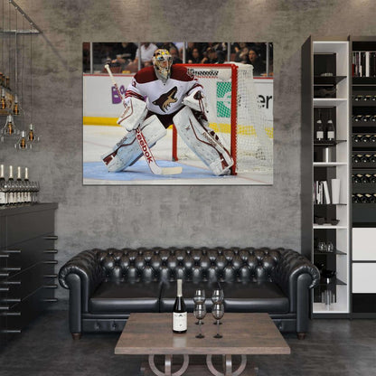 Mike Smith Phoenix Coyotes Goaltender Hockey Sport Wall Art Print Poster