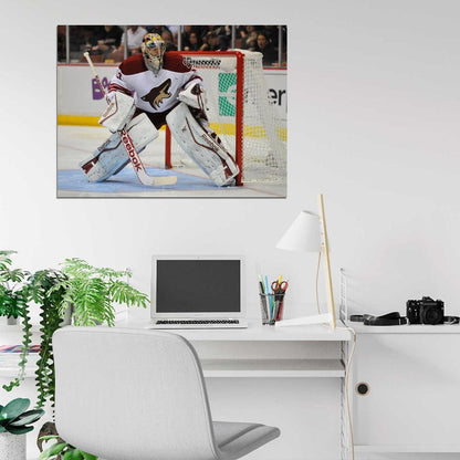 Mike Smith Phoenix Coyotes Goaltender Hockey Sport Wall Art Print Poster
