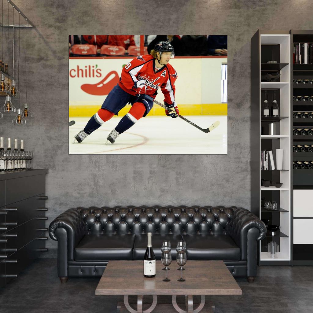 Nicklas Backstrom Hockey Sport Wall Art Print Poster